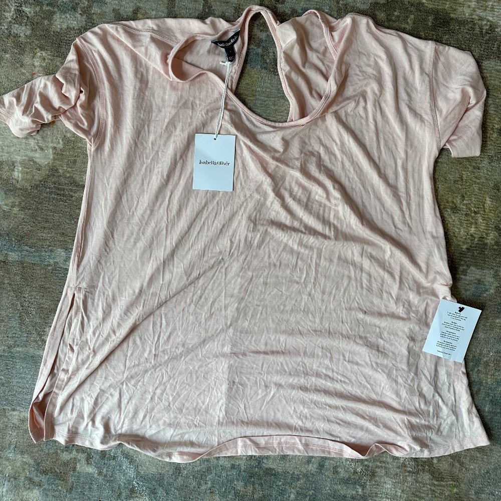 NWT Isabella Oliver Maternity Yoga Top